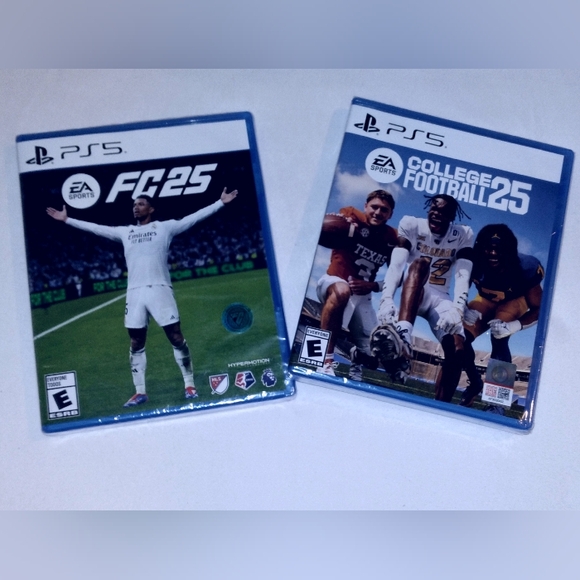 FC 25/ College Football PS5 Game Bundle